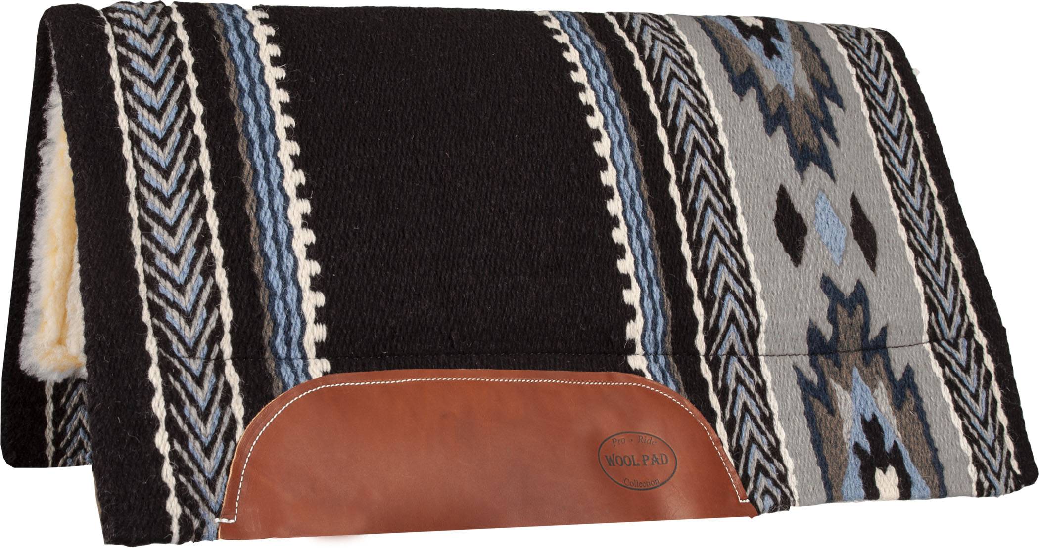 Mustang Temecula 100% New Zealand Wool Show Pad with Fleece Bottom
