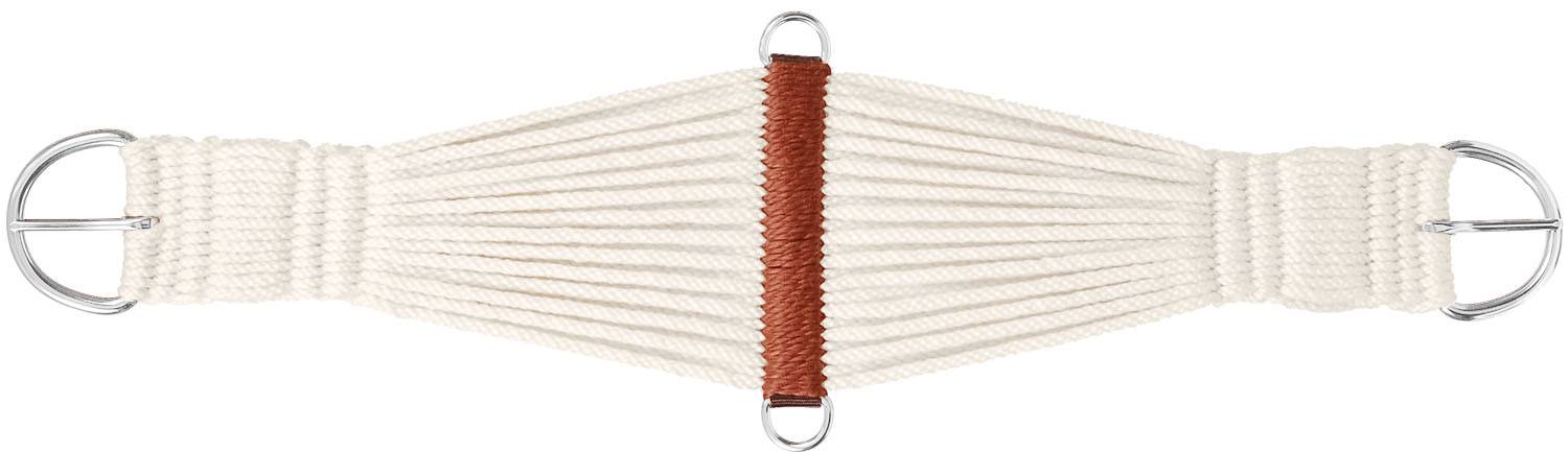 Mustang Austin 25-Strand  Roper Cinch with Nickel Plated Buckles