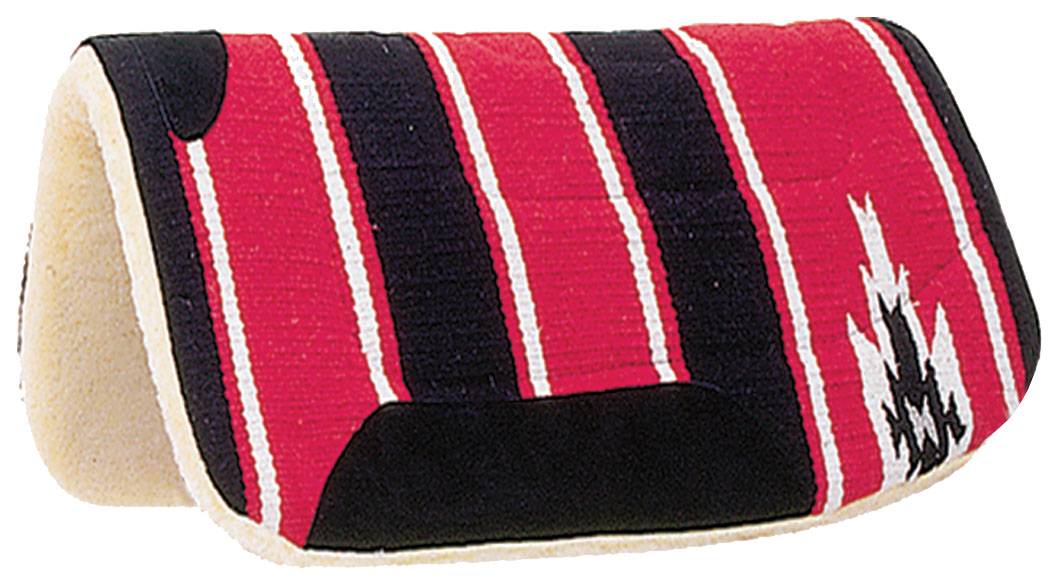 Mustang Navajo Top Barrel Pad with Fleece Bottom