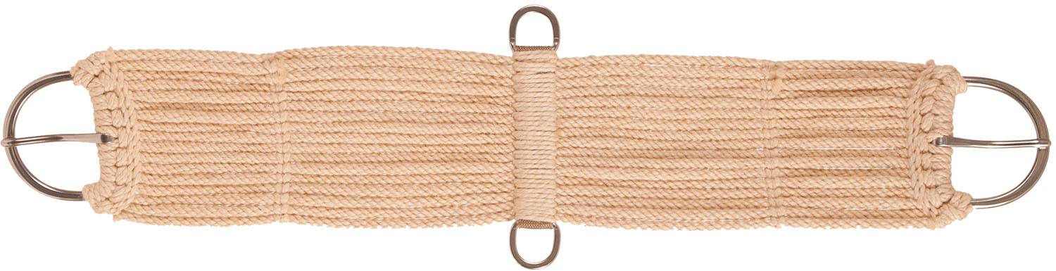 Mustang Contoured Wool Pony Pad with Top Grain Wear Leathers