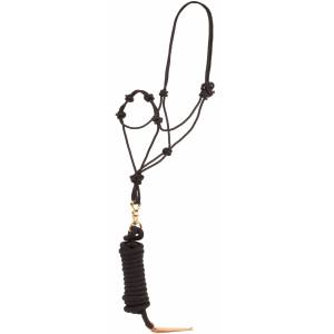 Mustang Training Rope Halter with 12' Lead