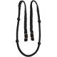 Mustang Cable Knotted Nylon Rein with Solid Brass Conway Buckles