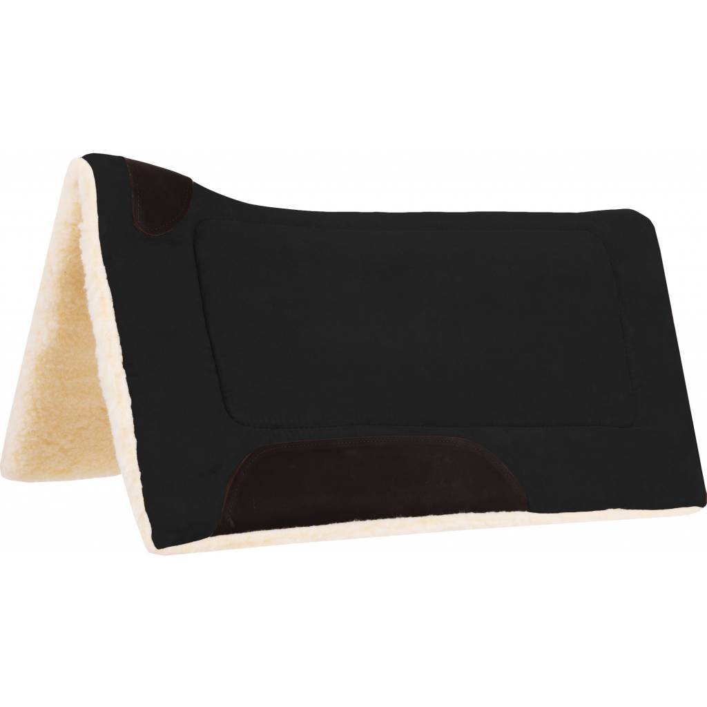 Mustang Faux Suede Contoured Pad with Economy Fleece Bottom