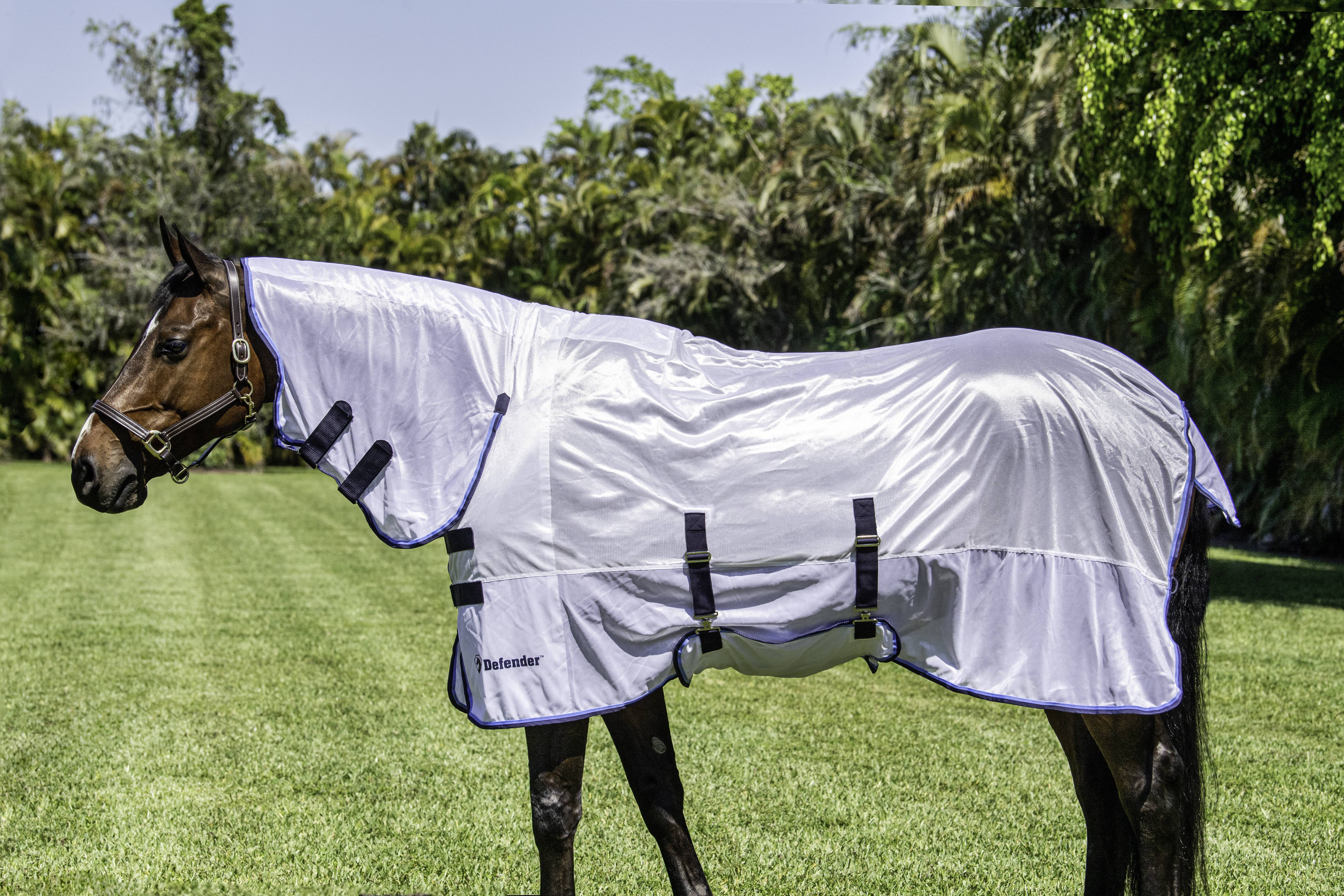 Defender Silver Elite Combo Neck Fly Sheet