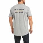 Ariat Mens Rebar Cotton Strong Work Done Right T-Shirt