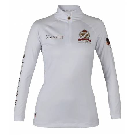 Shires Aubrion Team Long Sleeve Base Layer Shirt