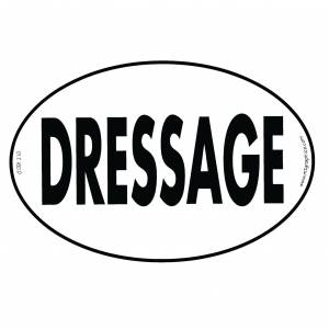 Euro Dressage Vinyl Stickers - Set Of 3
