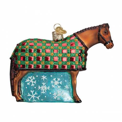 Snowflake Horse Hanging Figurine Ornament