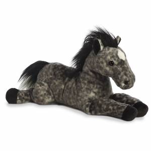 Plush Grey Horse