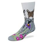 Burro/Donkey Friends Socks