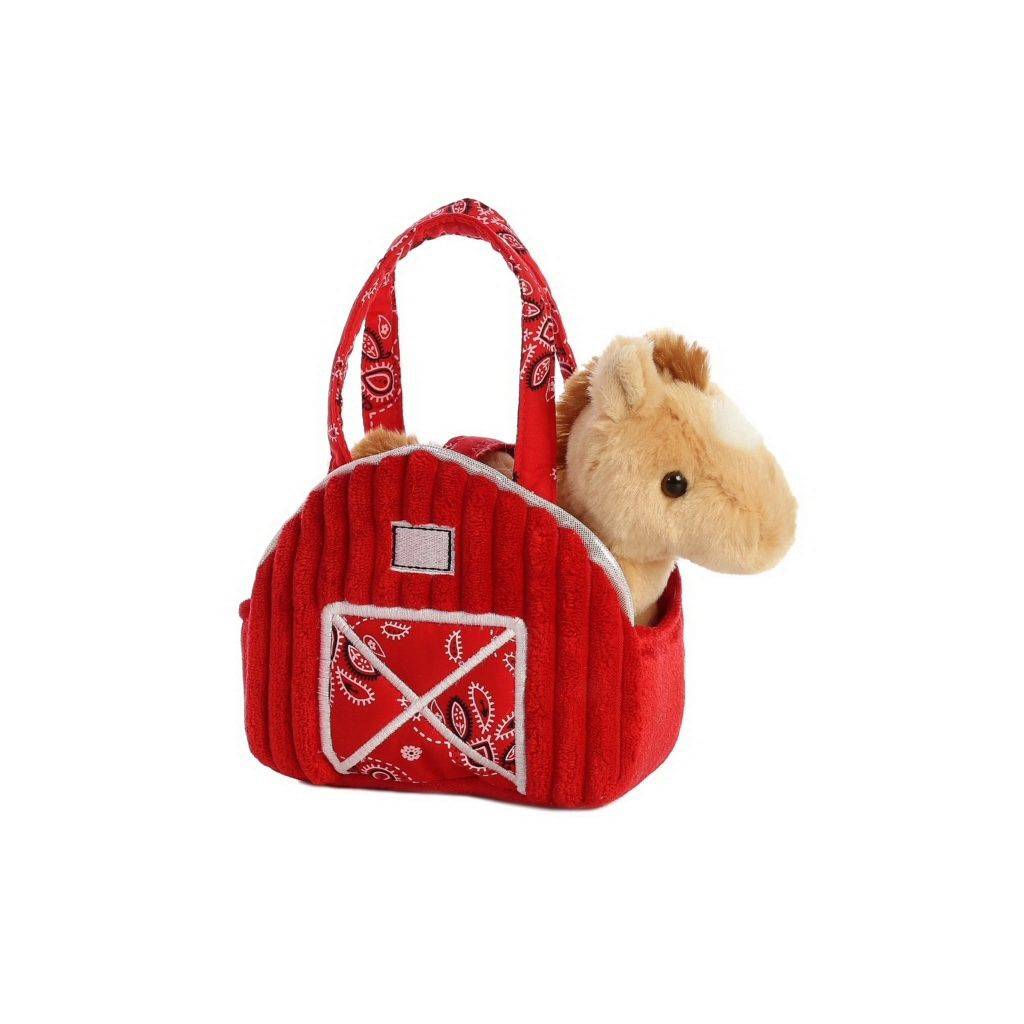 Plush Horse In Stable Purse