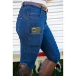 FITS Ladies Denim Full Seat Zip Front Breeches