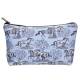 Kelley Toile Large Cosmetic Pouch