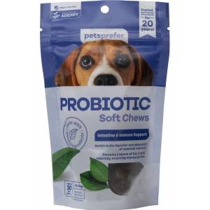 PetsPrefer Probiotic Digestive Health Soft Chew Dog Supplement