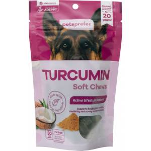 PetsPrefer TurCumin Immune Support Soft Chew Dog Supplement