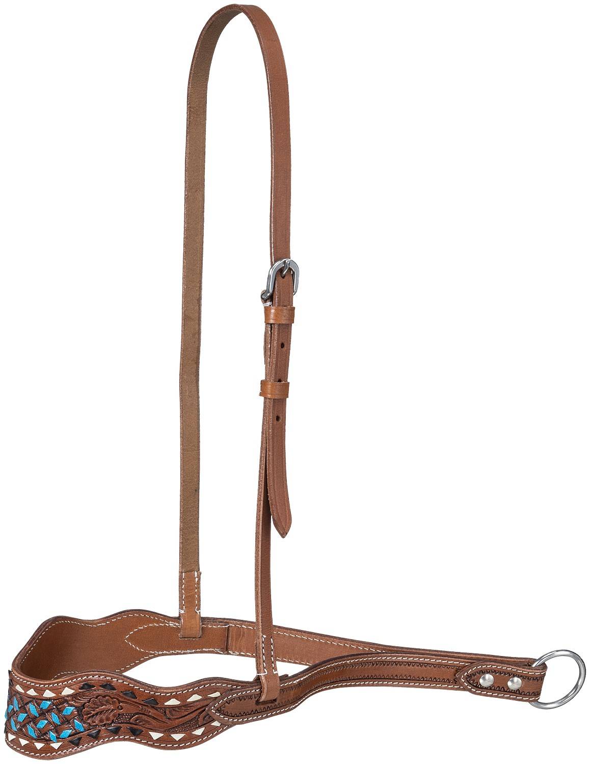 Tough-1 Triple Buckstitch Noseband/Tiedown