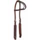 Tough-1 Bodie Double Ear Basket Tooled Headstall