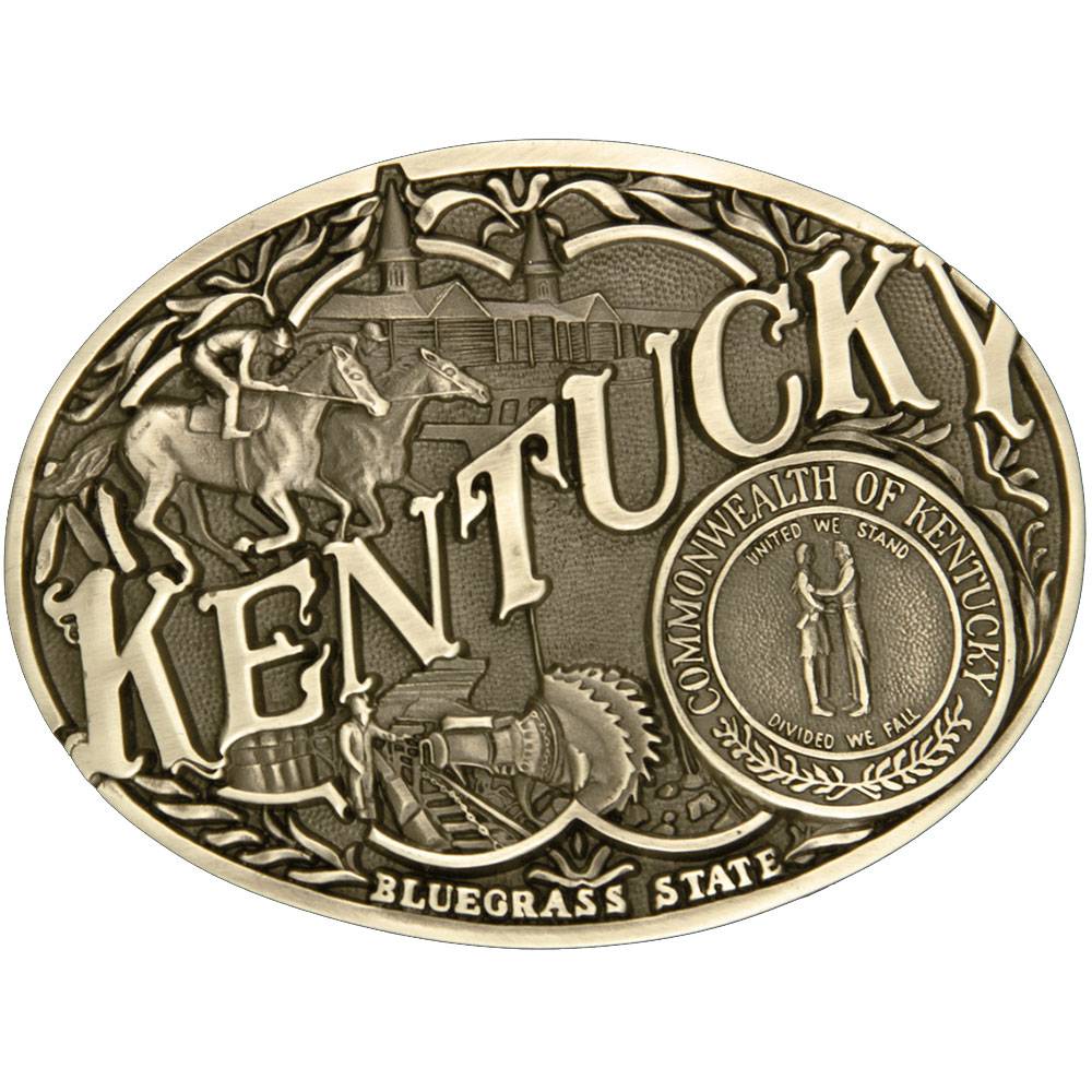 Montana Silversmiths Kentucky Attitude Buckle
