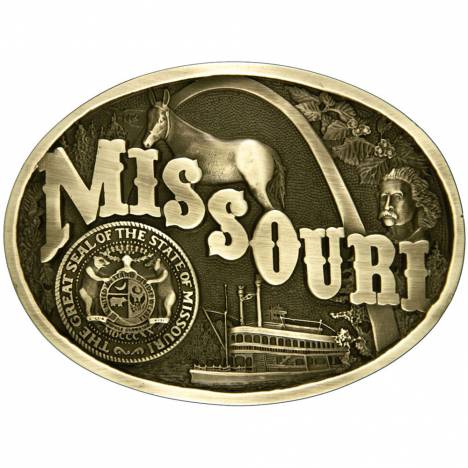 Montana Silversmiths Missouri Attitude Buckle