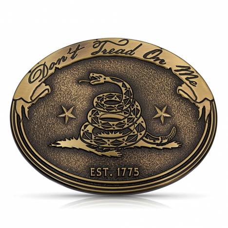 Montana Silversmiths Don't Tread On Me Gadsden Buckle