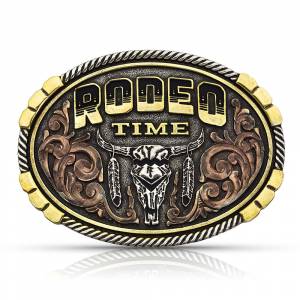 Montana Silversmiths Dale Brisby Rodeo Time Attitude Buckle