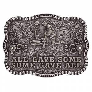 Montana Silversmiths All Gave Some Rememberance Attitude Buckle