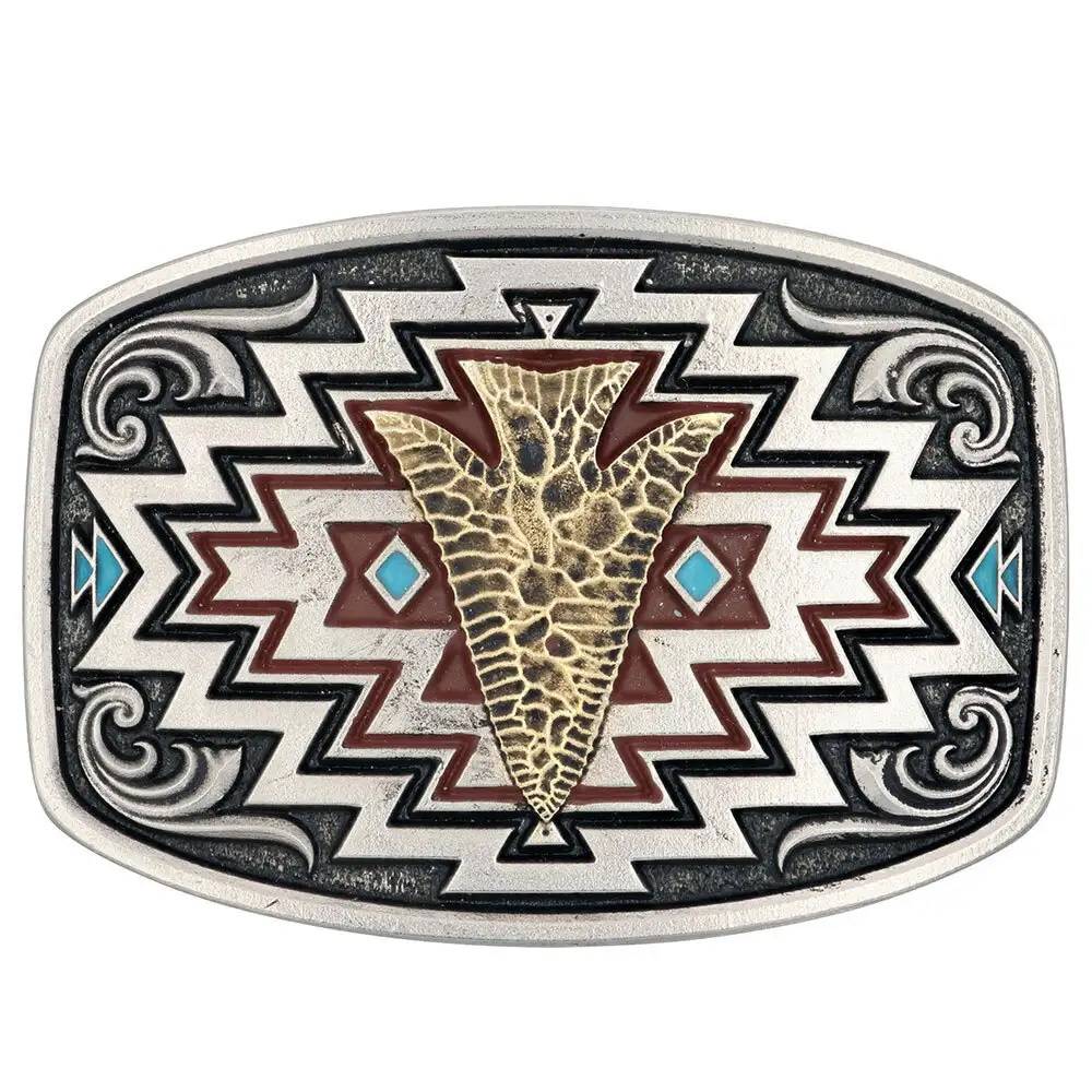 Montana Silversmiths Radiating Center of it All Arrow Belt Buckle