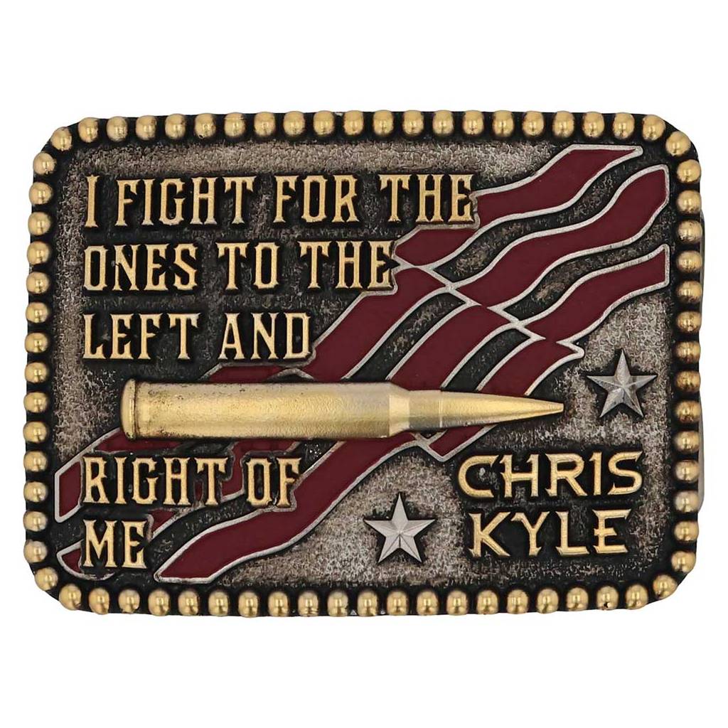 Montana Silversmiths To the Left and Right of Me Attitude Belt Buckle