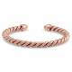 Montana Silversmiths Roped in Rose Gold Cuff Bracelet