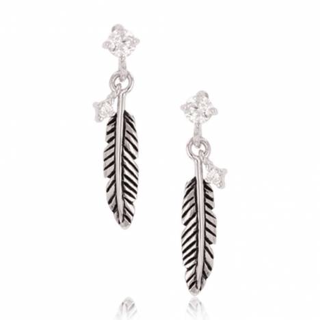 Montana Silversmiths Feather Whispers Earrings