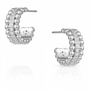 Montana Silversmiths Ropes and Pearls Circular Earrings