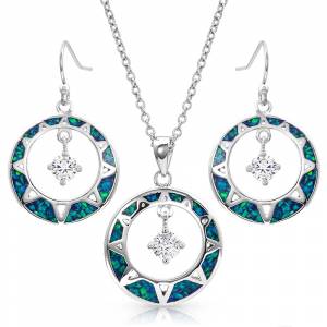 Montana Silversmiths Stay True Opal Jewelry Set