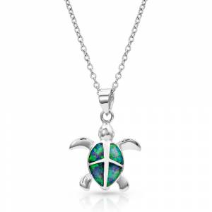Montana Silversmiths Turtle Love Pendant Necklace