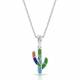 Montana Silversmiths Two Side To Every Cactus Necklace