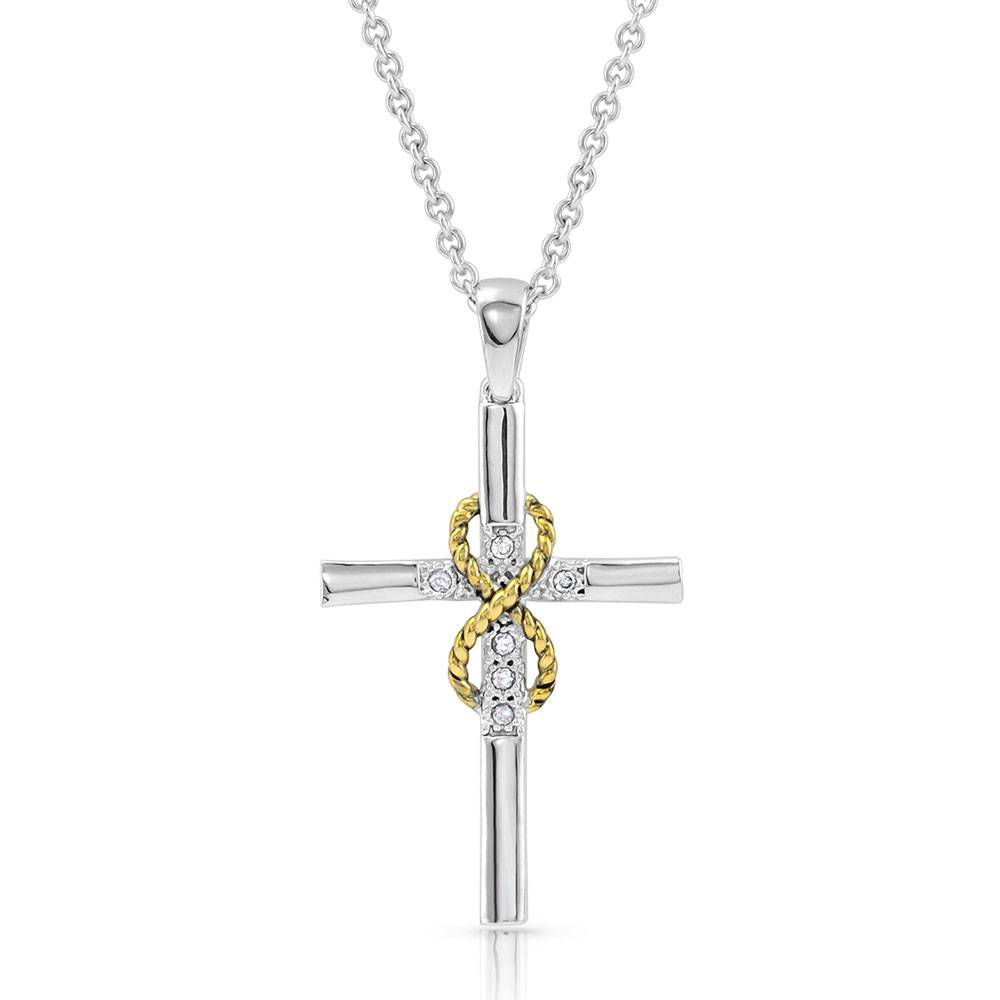 Montana Silversmiths Eternal Faith Cross Necklace