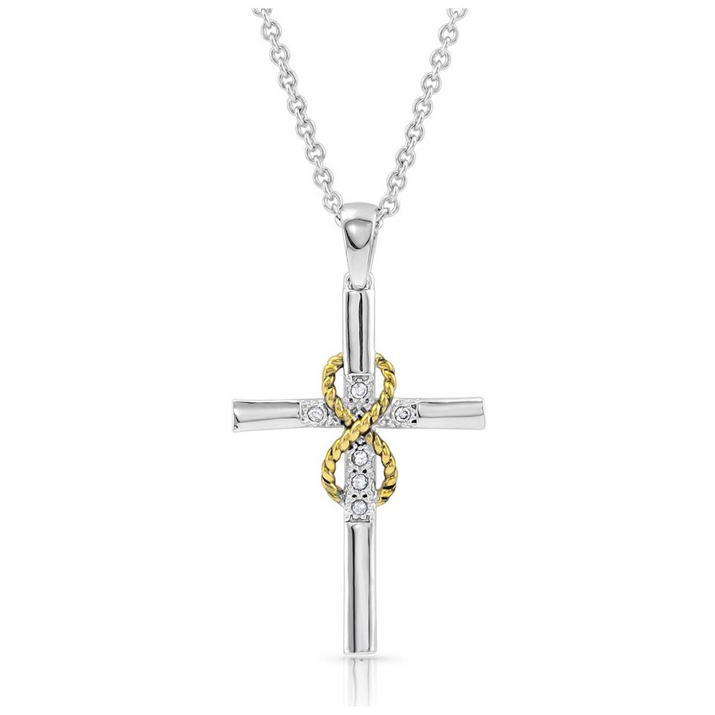 Montana Silversmiths Eternal Faith Cross Necklace