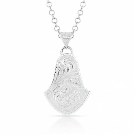 Montana Silversmiths West Bound Silver Pendant Necklace