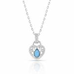 Montana Silversmiths Gleeful Heart Silver Necklace