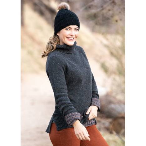 EQL by Kerrits Ladies Flecked Turtleneck Sweater