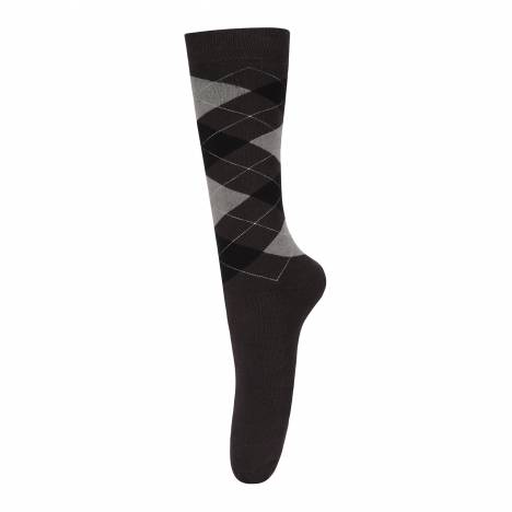 TuffRider Argyle Winter Socks