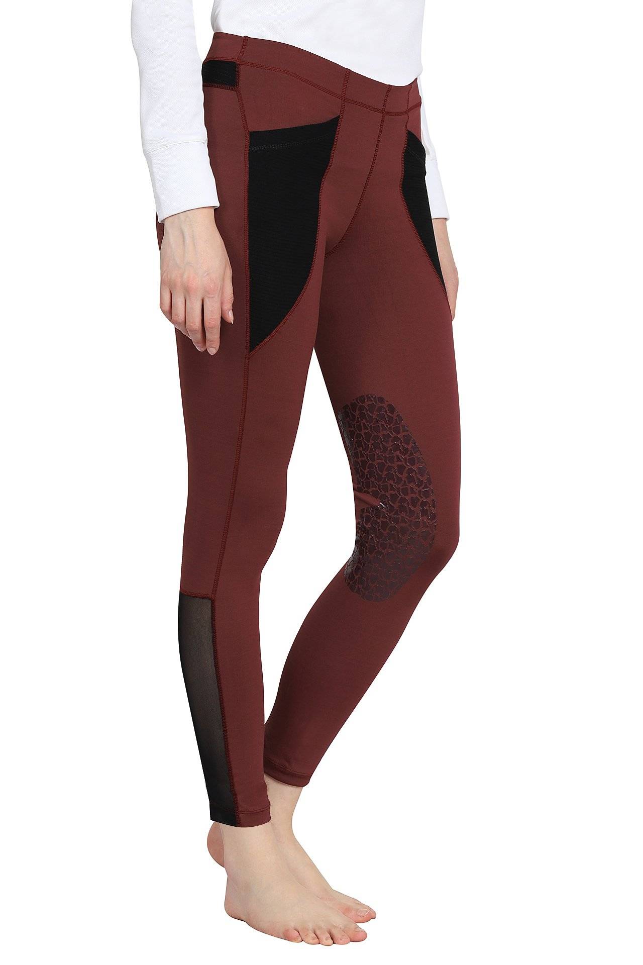 TuffRider Ladies Silicone Knee Patch Tatum Tights