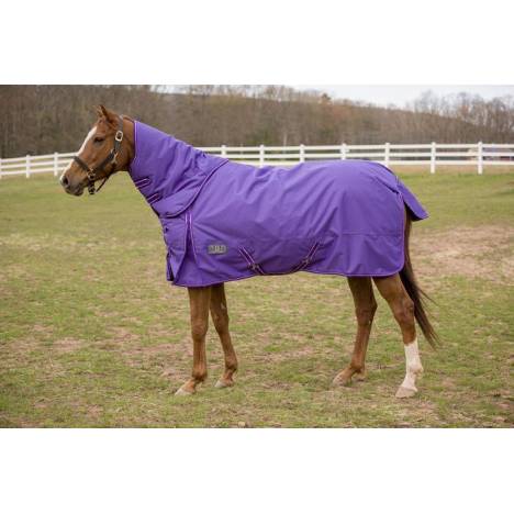 TuffRider 1200 D Comfy Winter Medium Weight Turnout Blanket With Detachable Neck 200 Gms