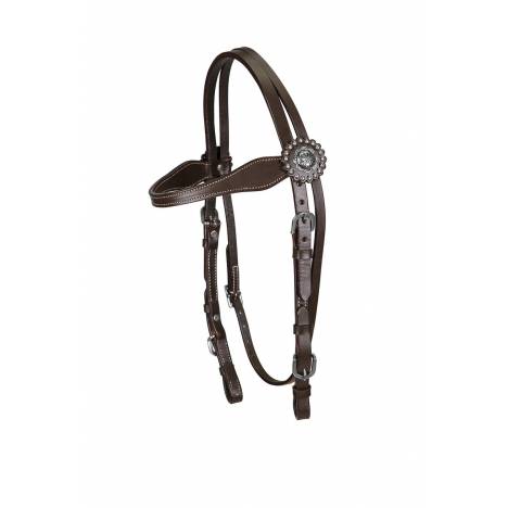 TuffRider Western Browband Concho Headstall