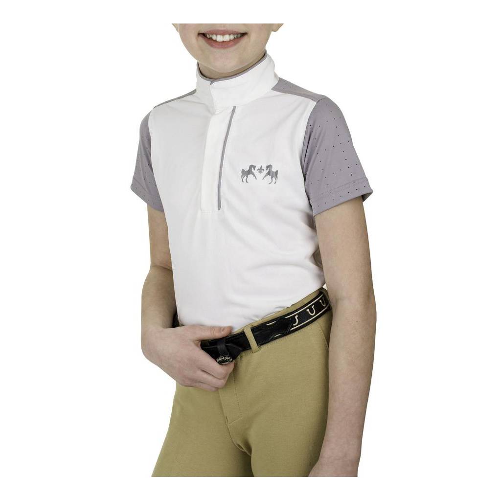 Equine Couture Kids Magda EquiCool Short Sleeve Show Shirt