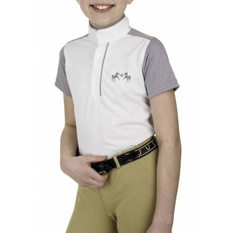 Equine Couture Kids Magda EquiCool Short Sleeve Show Shirt