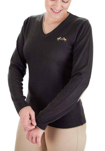 Equine Couture Ladies Morgan V-Neck Sweater
