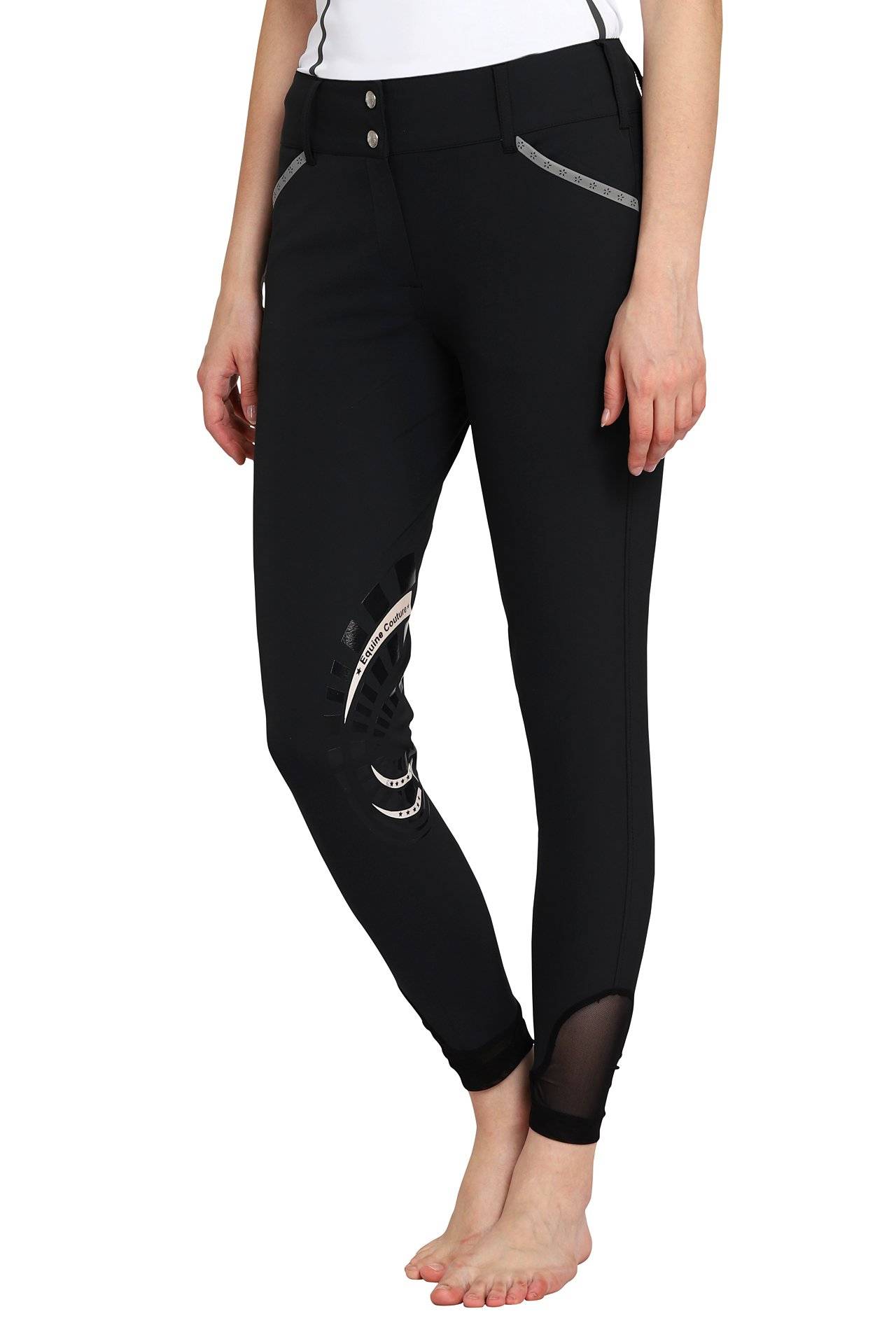 Equine Couture Ladies Malta Knee Patch Breeches