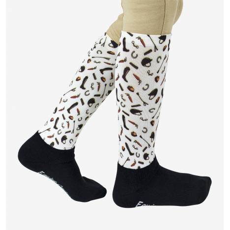 Equine Couture Kids Over The Calf Boot Socks