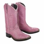 TuffRider Kids Pink Glitter Western Boots