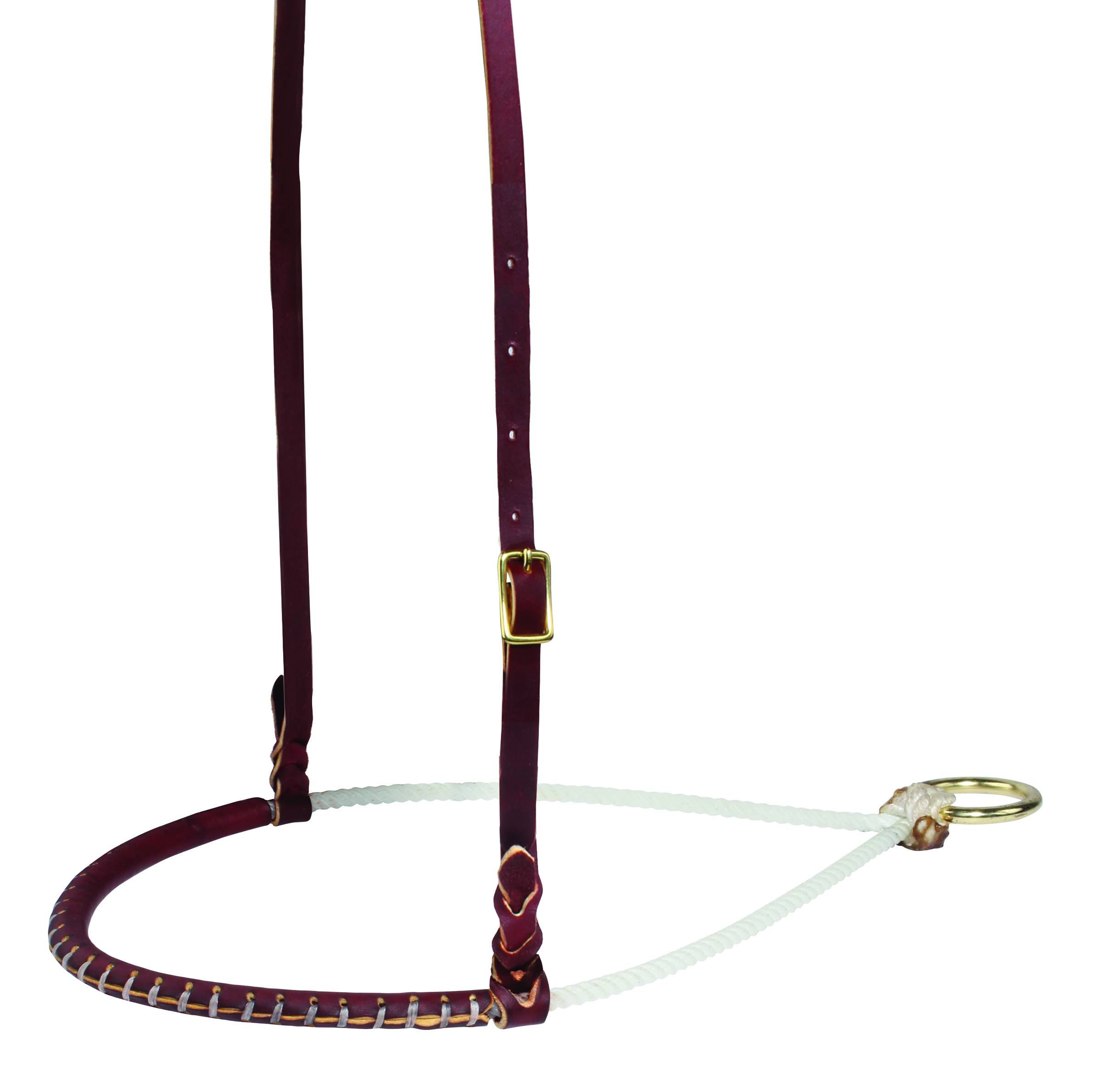 Professionals Choice Handlaced 1/4 Rope Noseband